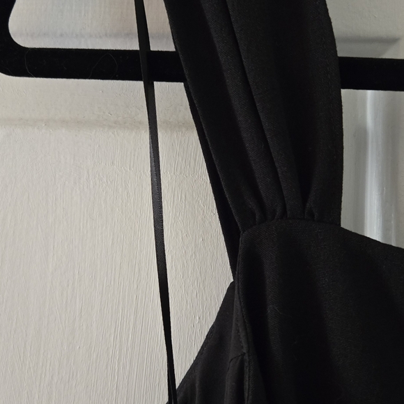 Skies are Blue, Black Romper / Jumpsuit, Size M - Picture 7 of 9